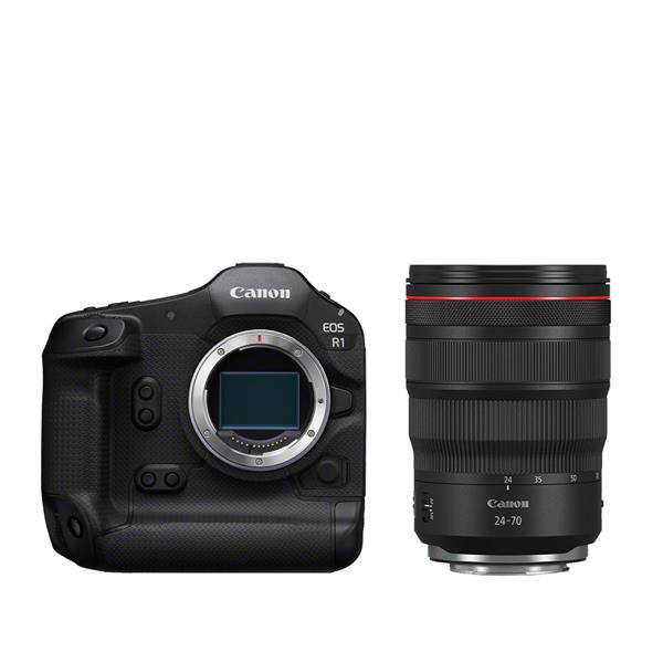 Canon EOS R1 Camera with RF 24-70mm f/2.8 L Lens Kit