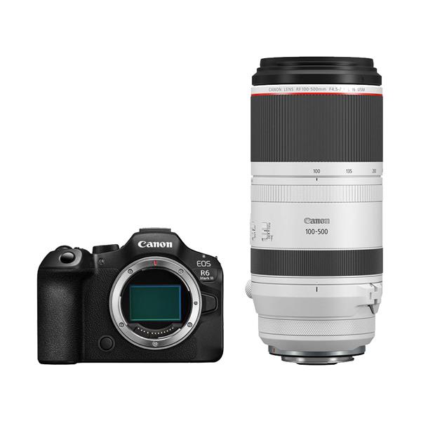 Canon EOS R6 Mark III with RF 100-500mm f/4.5-7.1 L Lens Kit