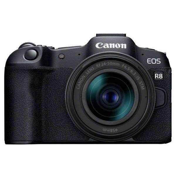 Canon EOS R8 with RF 24-50mm f/4.5-6.3 IS STM Lens Kit Open Box