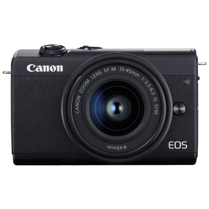 Canon EOS M200  Camera + 15-45mm Lens Black