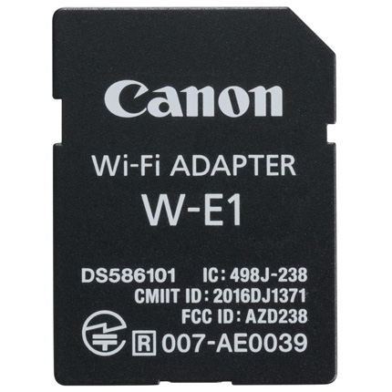 Canon W-E1 Wi-Fi Adapter