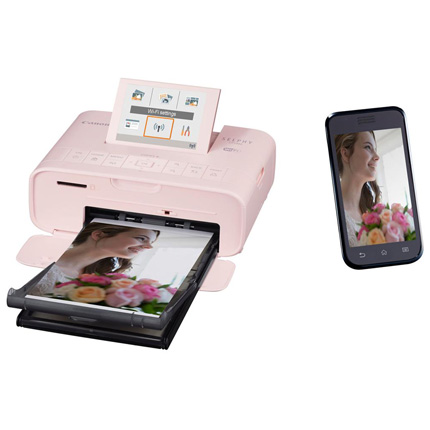 Canon Selphy CP 1300 Wireless Portable Printer - Pink