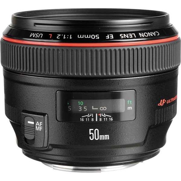 Canon EF 50mm f/1.2L USM Standard Lens