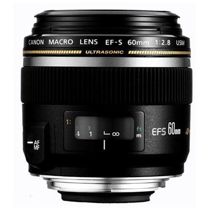 Canon EF-S 60mm f/2.8 Autofocus Macro Lens
