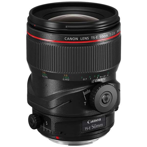 Canon TS-E 50mm f/2.8L Manual Focus Tilt Shift Macro Lens