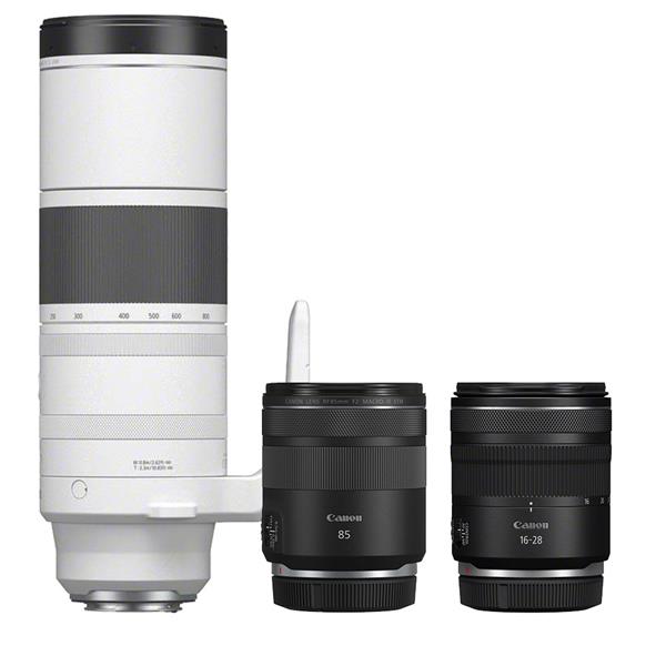 Canon Enthusiast RF Lens Kit 16-28mm 85mm 200-800mm