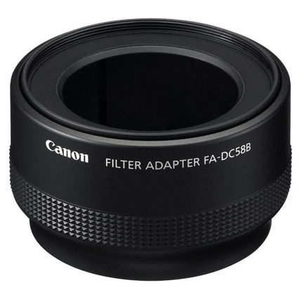 Canon FA-DC58B Filter adapter for PowerShot G12 