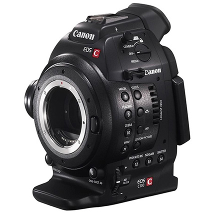 Canon EOS C100 Body (EF Mount) -Open Box