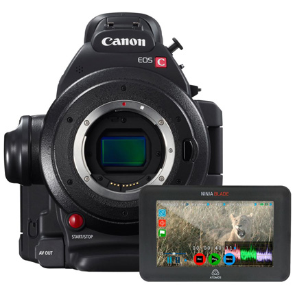 Canon EOS C100 Mark II High definition camcorder + Atomos Ninja V