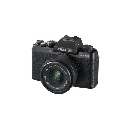 Fujifilm X-T100 mirrorless digital camera + 15-45mm XC lens Black