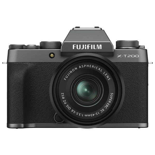 Fujifilm X-T200 Mirrorless Camera With 15-45mm XC Lens Kit Dark Silver