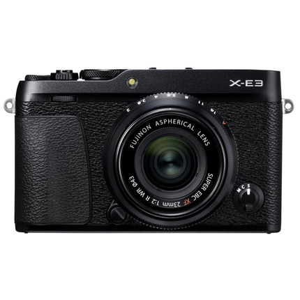Fujifilm X-E3 Mirrorless Camera With XF 23mm f/2 R WR Lens Kit Black