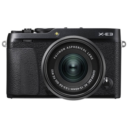 Fujifilm X-E3 Black Mirrorless Camera + XC 15-45mm f/3.5-5.6 OIS PZ Lens Kit