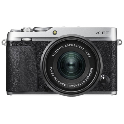Fujifilm X-E3 Silver Mirrorless Camera + XC 15-45mm f/3.5-5.6 OIS PZ Lens Kit