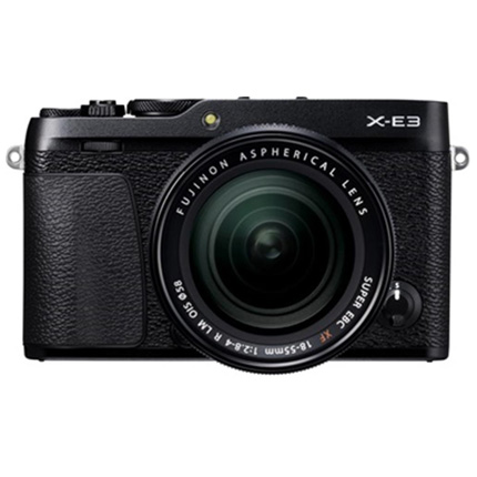 Fujifilm X-E3 Mirrorless Camera With XF 18-55mm Lens Kit Black