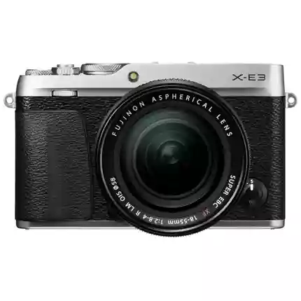 Fujifilm X-E3 Mirrorless Camera With XF 18-55mm Lens Kit Silver