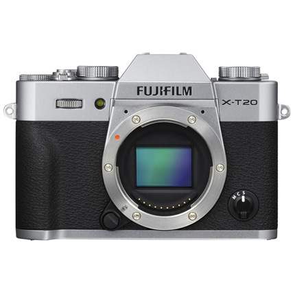 Fujifilm X-T20 Mirrorless Digital Camera Body Silver