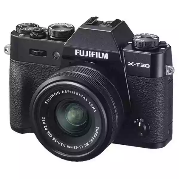 Fujifilm X-T30 II Camera With XC 15-45mm Lens Black