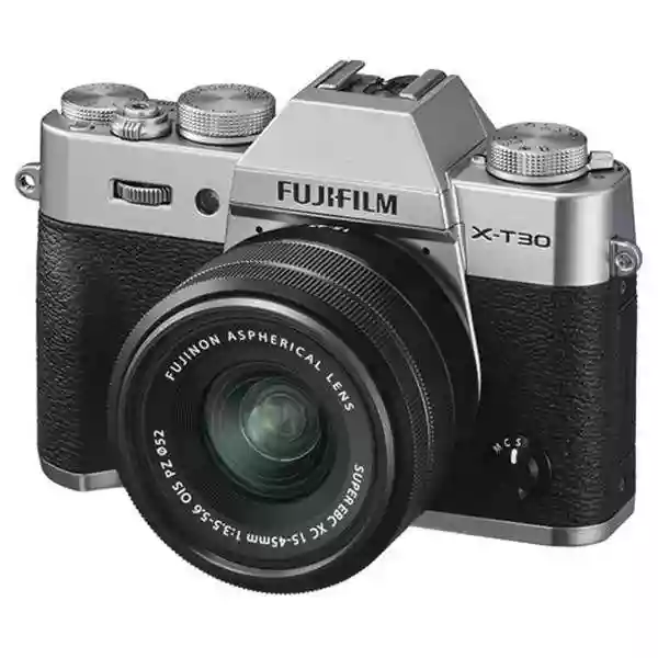 Fujifilm X-T30 II Camera With XC 15-45mm Lens Silver