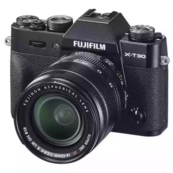 Fujifilm X-T30 II Camera With XF 18-55mm Lens Black