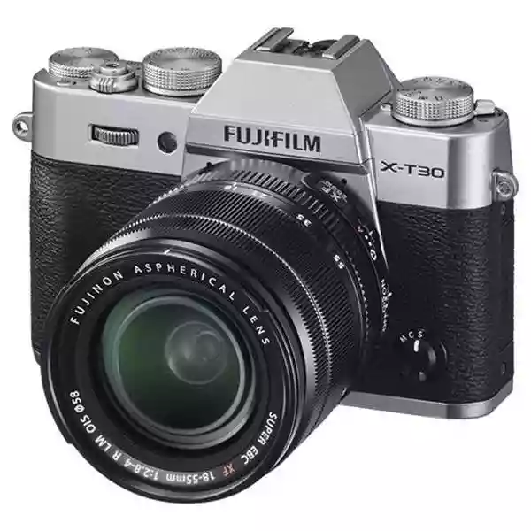 Fujifilm X-T30 II Camera With XF 18-55mm Lens Silver