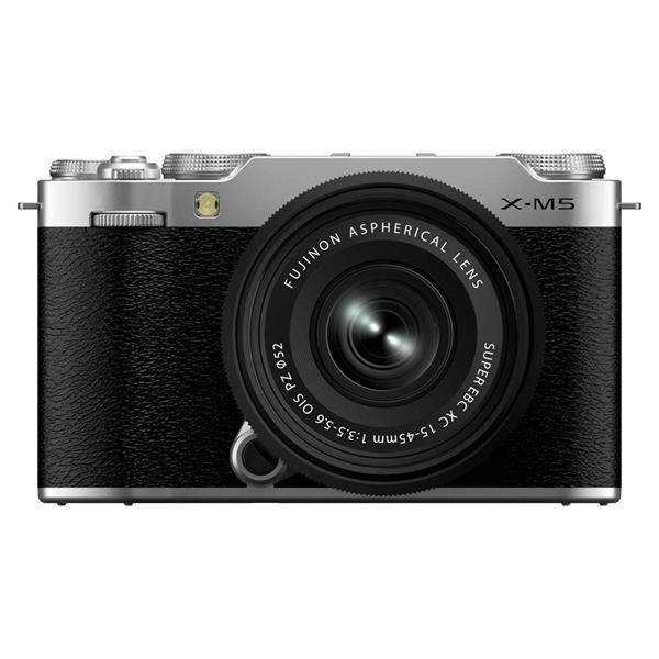 Fujifilm X-M5 Camera with XC 15-45mm Lens Kit Silver Open Box