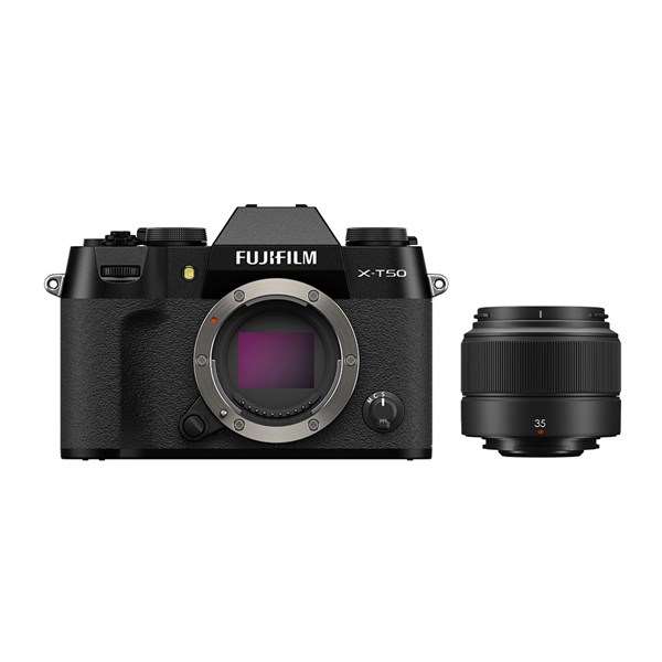 Fujifilm X-T50 Black with XC 35mm f/2 Lens Kit