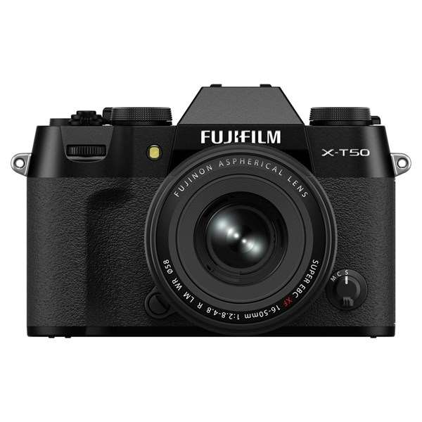 Fujifilm X-T50 Black with XF 16-50mm f/2.8-4.8 Lens Kit