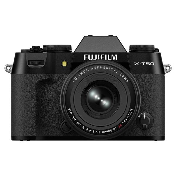 Fujifilm X-T50 Black with XF 16-50mm f/2.8-4.8 Lens Kit Open Box