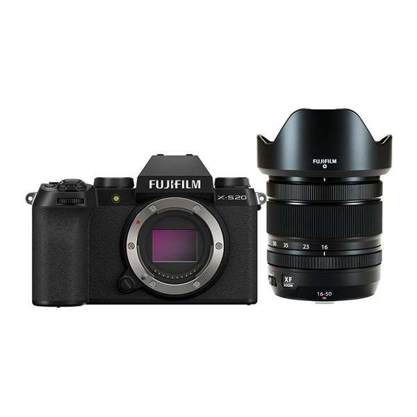Fujifilm X-S20 Black with XF 16-50mm f/2.8-4.8 Lens Kit