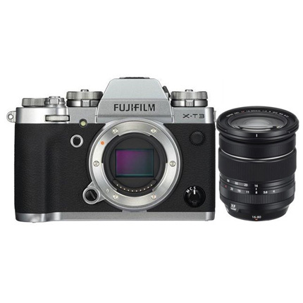 Fujifilm X-T3 Camera + 16-80mm f4 lens kit Silver Body