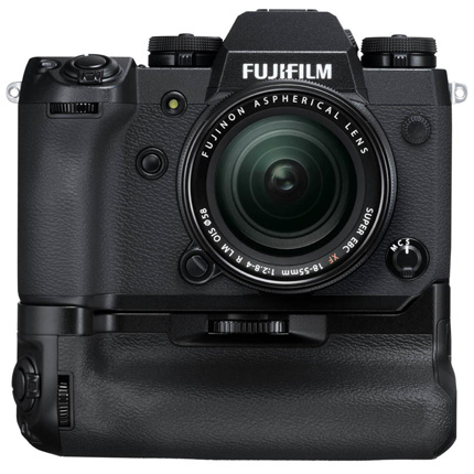 Fujifilm X-H1 Mirrorless Camera Body With Battery Grip Kit Black