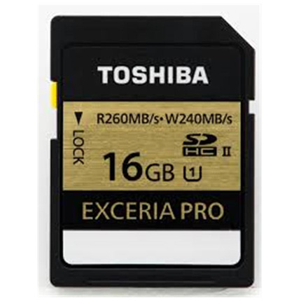 Toshiba 16GB SDHC Class 10 UHS-II