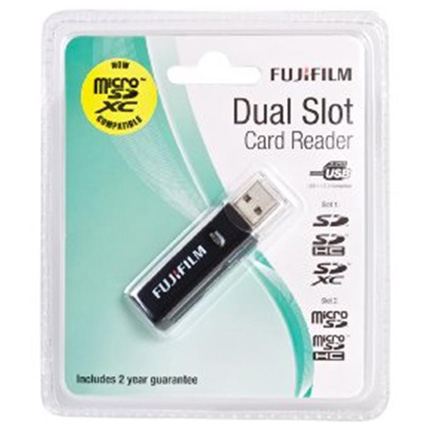 Fujifilm USB SD/Micro SD Dual Card Reader