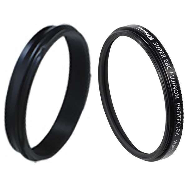 Weather-Resistant Kit X100V Black (Adaptor Ring and Protector Filter) Open Box