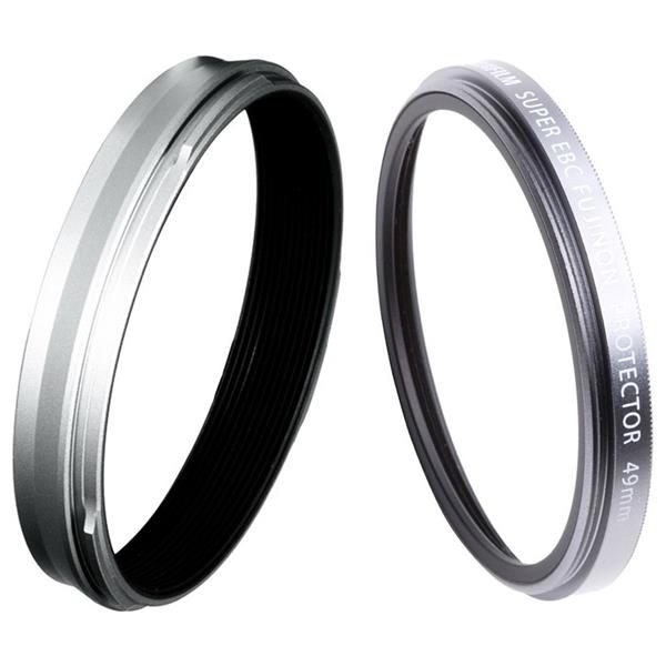Weather-Resistant Kit X100 Silver  (Adaptor Ring and Protector Filter) Open Box