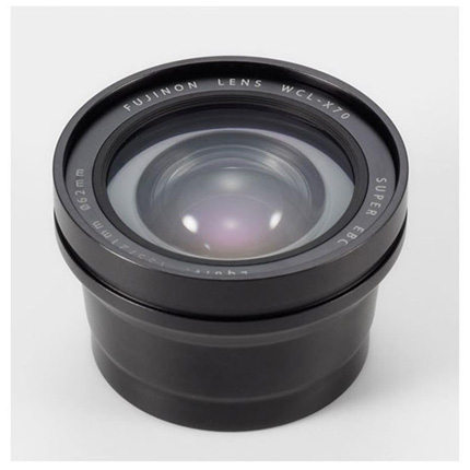 Fujifilm WCL-X70 Wide Conversion Lens - Black