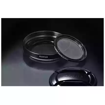 Fujifilm X20/30 Lens hood and Filter kit Black