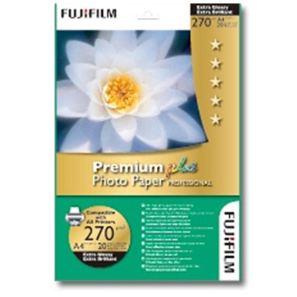 Fujifilm A3 Glossy Premium Plus Inkjet 270gsm 20 Sheets