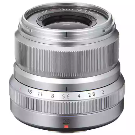 Fujifilm 23mm f2 R WR XF Wide Angle Prime Lens Silver