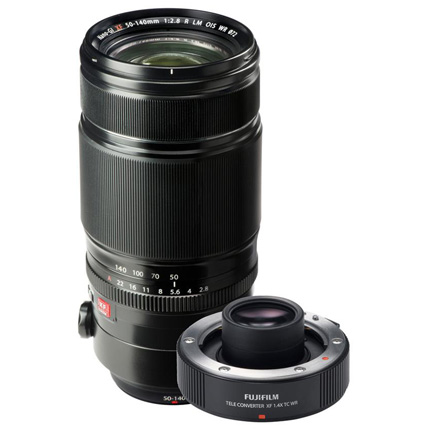 Fujifilm XF 50-140mm f2.8 lens with Fuji 1.4X Teleconverter