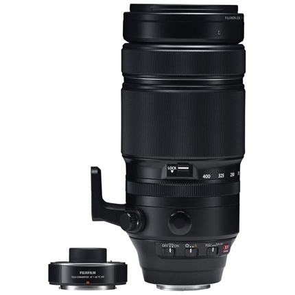 Fujifilm XF 100-400mm R LM OIS WR Lens With 1.4X Teleconverter