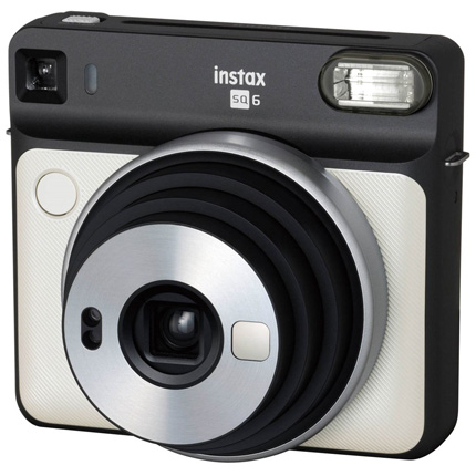 Fujifilm instax Square SQ6 Pearl White Instant Camera
