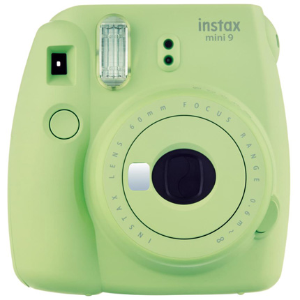 Fujifilm Instax Mini 9 Lime Green Instant Camera + 10 Shots