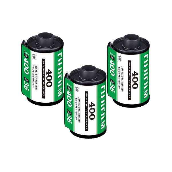 Fujifilm 400 35mm 36 ExpTriple Pack