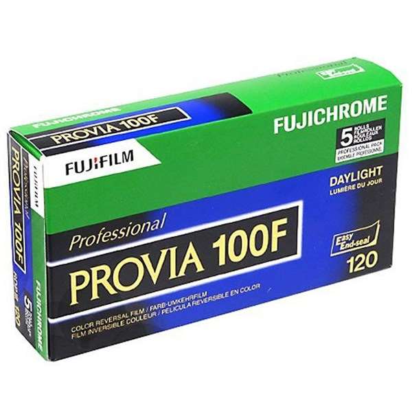 Fuji Provia 100F 120 5 pack