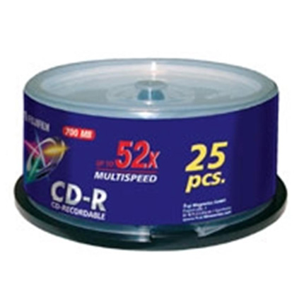 Fujifilm CD-R 700MB 52x Speed (25 pack)