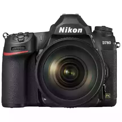 Nikon D780 DSLR Camera Body with Nikon AF-S Nikkor 24-120mm f/4G ED VR Zoom Lens