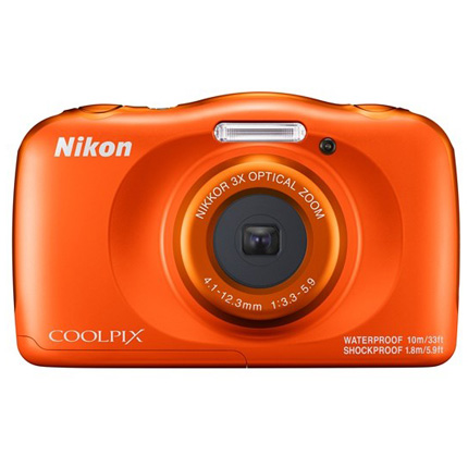 Nikon Coolpix W150 Waterproof Compact Camera Orange
