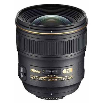 Nikon AF-S Nikkor 24mm f/1.4G ED Wide Angle Prime Lens